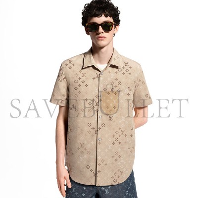 LOUIS VUITTON MONOGRAM SHORT SLEEVED SHIRT 1AK77Y